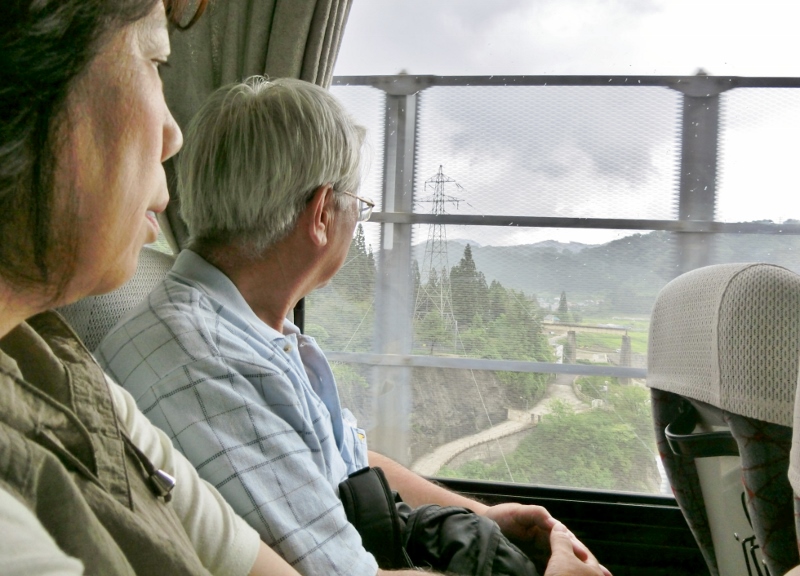 只見線、代行バス、奥会津、只見川、風景、自然、体験